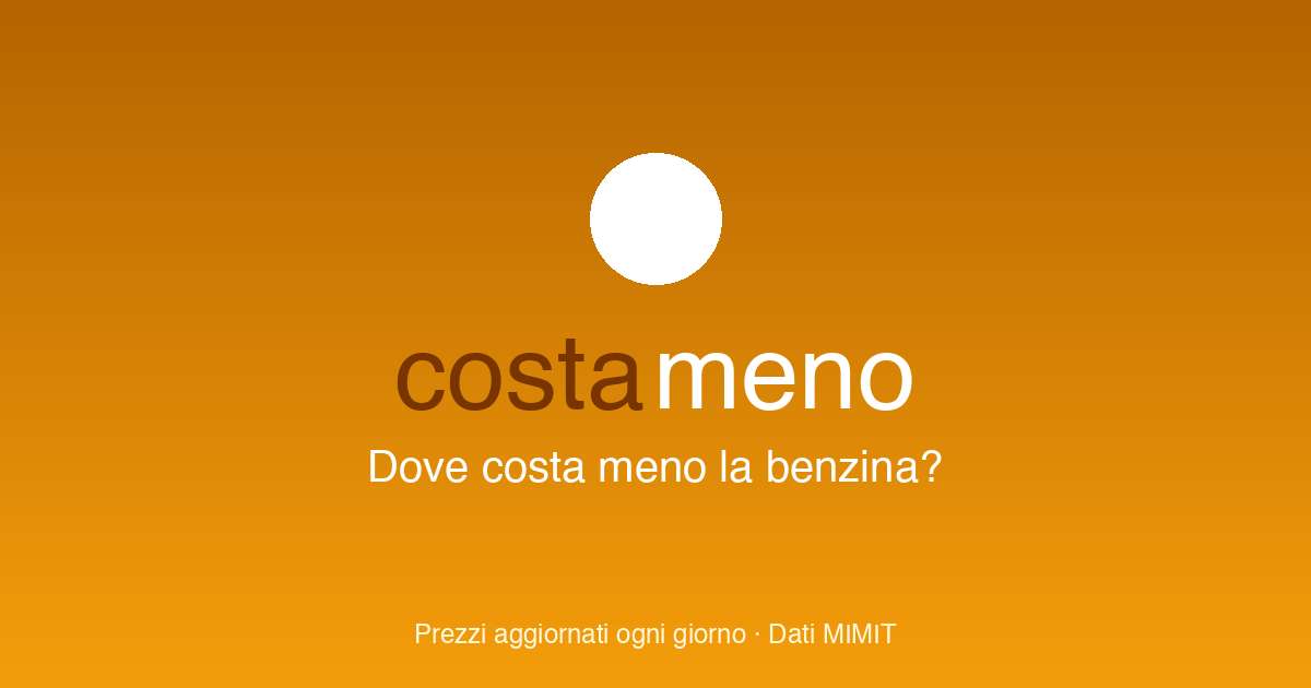 CostaMeno — Finding the Cheapest Fuel in Italy with Open Government Data cover