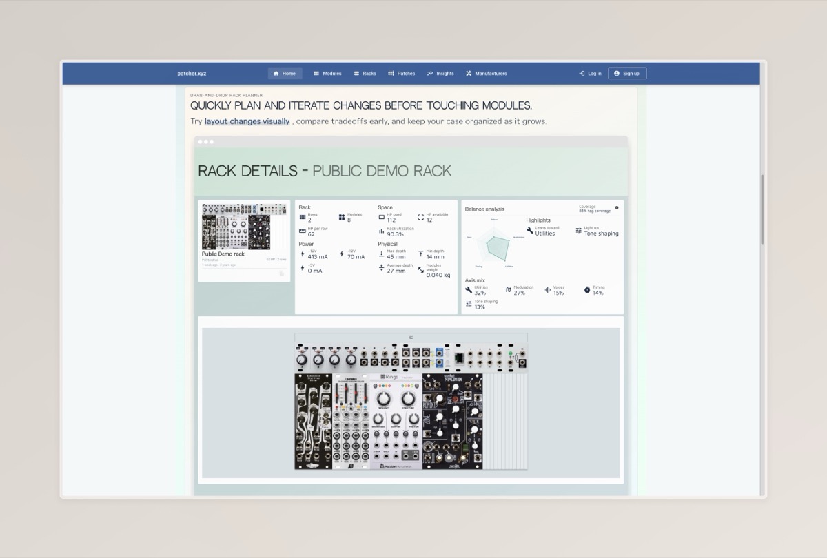 Eurorack / Modular Synthesis preview